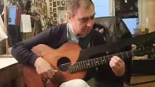 School of folk Gipsy dance "Monisto" Показ старинной гитары J. G. Scherzer. 1862 год.