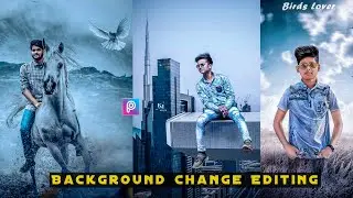 PicsArt Background Change || PicsArt se Photo Editing kaise kare | PicsArt photo editing 🔥