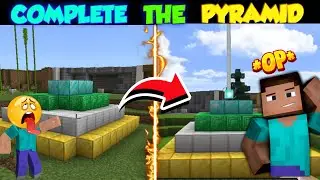 COMPLETE THE PYRAMID CHALLENGE IN MINECRAFT 💥|| #challenge #minecraft @ProBoiz95