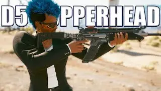 Cyberpunk 2077: Unlocking the LEGENDARY D5 COPPERHEAD  (Assault Rifle)