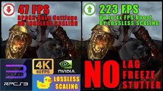 God of War 3 RPCS3 2026 Best Settings 4K 120+ (Up - 4x) FPS Lossless Scaling - Tutorial & Gameplay