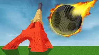 I destroyed the Eiffel Tower with the moon - Teardown