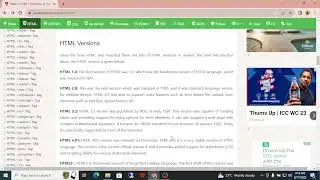 HTML Versions     3