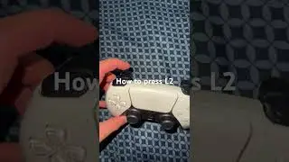 How to press L2 on ps5 controller