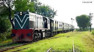 PDK shuttle train at Chalisa Junction - Takes PLC token & heads towards Haranpur & Malakwal Junction