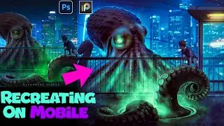 Recreating Photoshop Artworks In Ibis Paint X | Xiaomi Pad 6