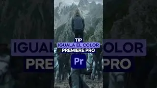IGUALA el COLOR de dos planos en POCOS SEGUNDOS con Premiere Pro 