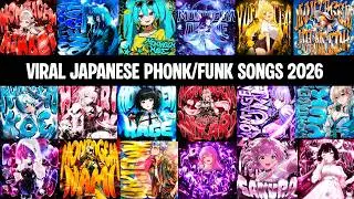 ALL VIRAL JAPANESE FUNK/PHONK SONGS 2026 🎵 PLAYLIST