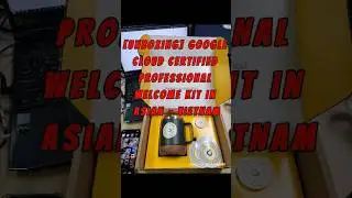 [UNBOXING] Google Cloud Certified Professional Welcome Kit in VietNam #cloud #googlecloudcertified