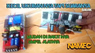 tes hasil perakitan driver power namec ] hasilnya bikin gleer di dada