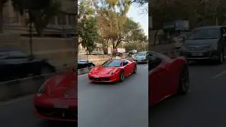Loudest Ferrari of Bangalore 🔥🚀 #ferrariindia #ferrari #ferrarisupercars #shorts #india #youtube