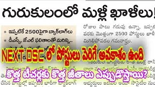 New Dsc notification in Telangana | Ts Dsc 2024 | Ts JL and DL | Telangana New tet notification