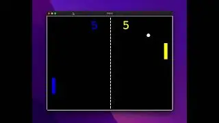 A Pong Desktop Game Built With Python