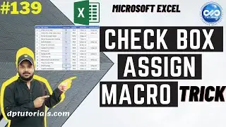 Click A Check Box To Run Macro In A To Do List In Excel || MS Excel Tutorials