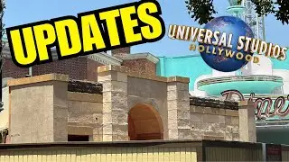 Universal Studios Hollywood Updates - HHN, Fast & Furious Construction