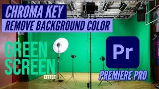 How to do the Green Screen Effect!  Premiere Pro