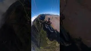 Paragliding around Mt. Bromo