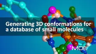 🆕 Generating 3D conformations for a database of small molecules