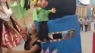 more puppets and music in Ichon-Qala, Khiva, Uzbekistan