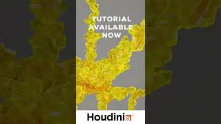 SideFX Houdini Tutorial - Grow structures using solvers 