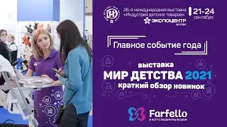 Обзор детских колясок Farfello | Мир детства 2021 |  Лучшие коляски для детей  | Новинки