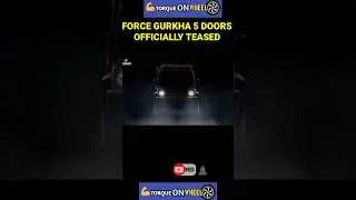 FORCE GURKHA 5 DOOR TEASED #shorts FORCE GURKHA : 5 DOOR FORCE GURKHA @torqueonwheel8330