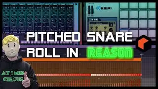 How to make a Pitched Snare roll in REASON (tutorial)