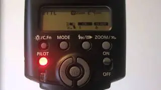 How to set up Canon 430EX II Speedlite for wireless flash tutorial