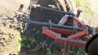 Пахота минитрактором. #3.