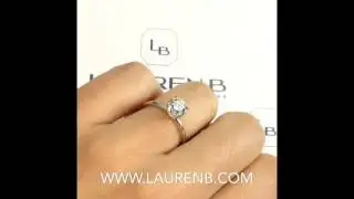 1.25 Round Diamond Engagement Ring
