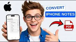 How to Convert iPad and iPhone Notes to PDF [2026] [Easiest Way]