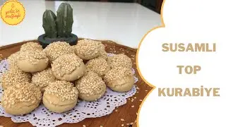 SİRKELİ SUSAMLI LOKMALIK KURABİYE TARİFİ - YELİZ GÜR