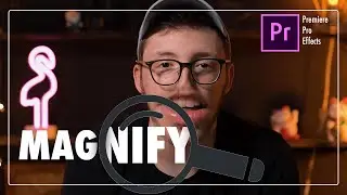 Get a Snapchat effect in Premiere Pro using MAGNIFY