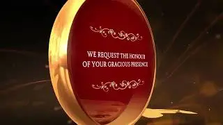 Wedding invitation.