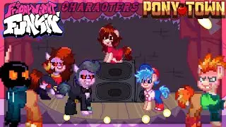 How to make Friday Night Funkin' characters in PonyTown (part 1) [Read Desc]