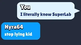Telling Random People I Know SuperLab