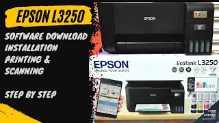 Epson l3250 EcoTank wifi printer | Software Downloading and Installation | Setup