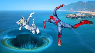 GTA 5  Spiderman vs Tom & Jerry Ragdolls vol.2 (Euphoria Physics)
