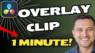 How to Overlay Videos and Images in DaVinci Resolve | Easy Tutorial | 2025
