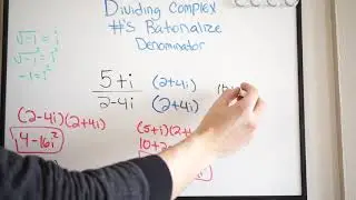 Rationalize denominator of complex numbers