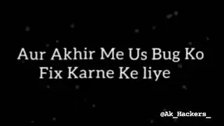 Hacker Attitude status | AK HACKER'S | ~no system is safe!!#status