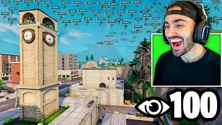 I Got 100 Players To Land TILTED TOWERS for the First Time Ever! (crazy ending)