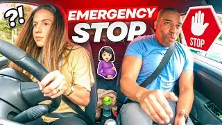 Pregnant Learner COMPLETELY FAILS Emergency Stop