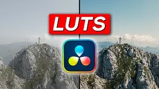 Using LUTs correctly in DaVinci Resolve Tutorial