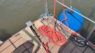 Jak stawać na kotwicy domkiem na wodzie Water Lady HOUSEBOAT ODRA