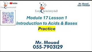 Problem Solving | Introduction to acids & bases @EasyChemistry4all