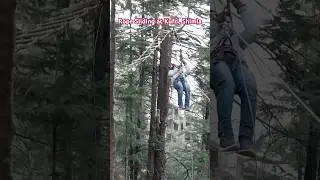 Adventure at Kufri, Shimla | Rope Sliding | #ropeway #kufri #himachalpradesh #adventuretravel #short