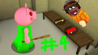СМЕШНЫЕ МОМЕНТЫ В ПИГГИ! 4# | ROBLOX