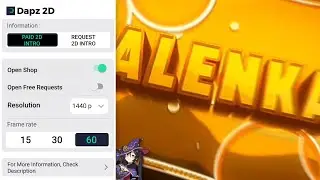 Alenka | Paid 2D Intro💸