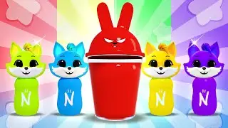Niki aprende los colores con la canción Daddy Finger | Canciones Infantiles | Canciones Para Niños